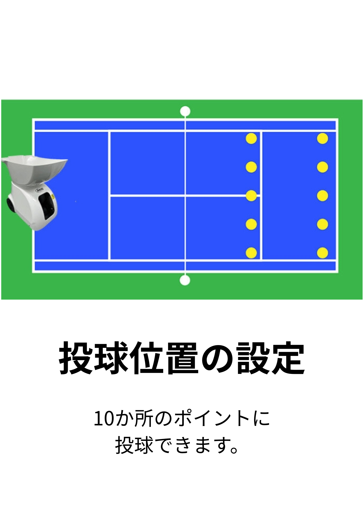 【1T-A-MA-2-007-T】テニスマシーン　Atoa　Tennis Tec （第２世代）　公式販売サイト　