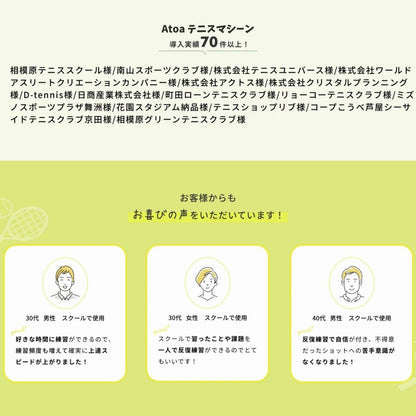 【新商品！】Atoa Tennis Tec BOX【1T-A-MA-2-010-T】